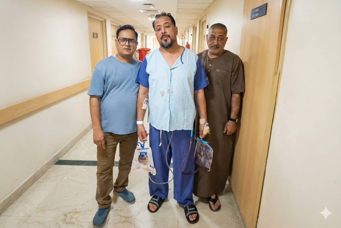 Mohammed Hanoon Dahir - Robotic Radical Prostatectomy Patient