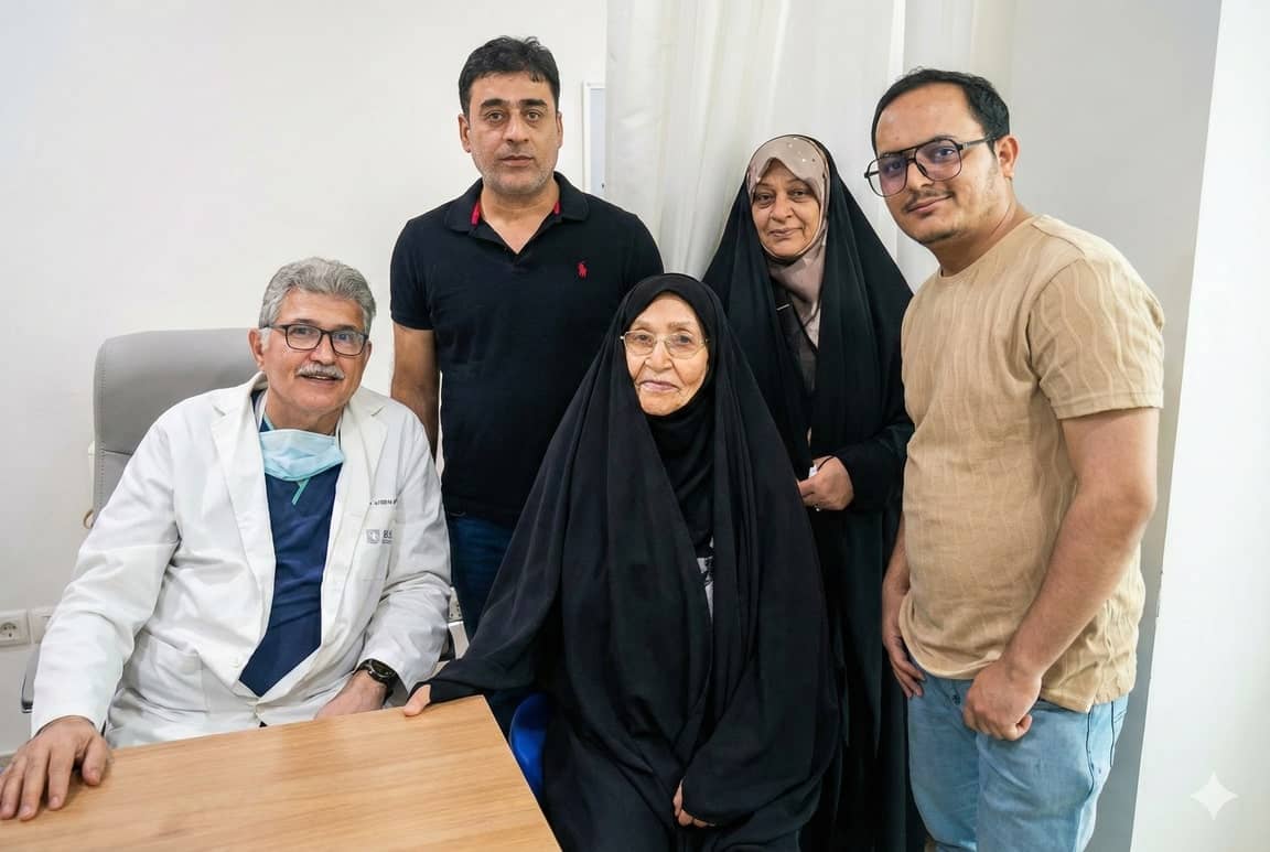 Wahiba Qasim Shlba - CABG, Aortic Valve Replacement & Right Carotid Endarterectomy Patient