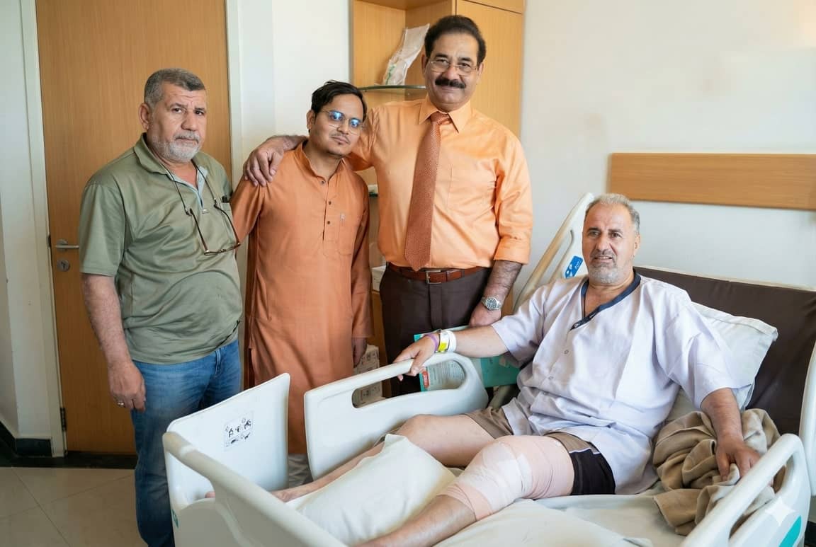 Saad Salman Mutar Al Majidi - Total Knee Replacement with Osteotomy Patient